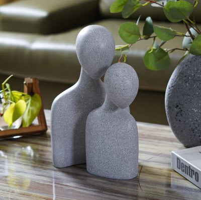 Abstract Soulmates Sculpture (Set of 2)