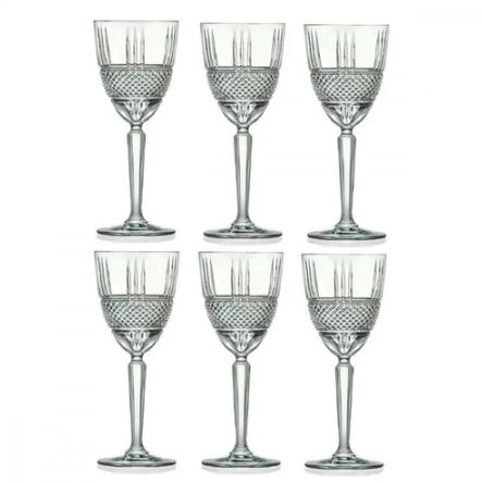Brillante Red Wine Glasses 290ml, Set of 6