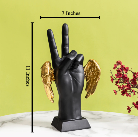 Peace and Joy Forever Scultpture Decorative Showpiece