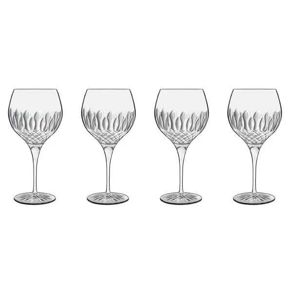 Diamante Gin & Tonic Glasses 650ml, Set of 4