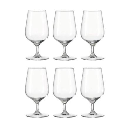 Tivoli Beer Glasses 410ml, Set of 6