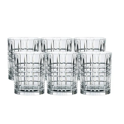 Highland Square Tumblers 345ml, Set of 6