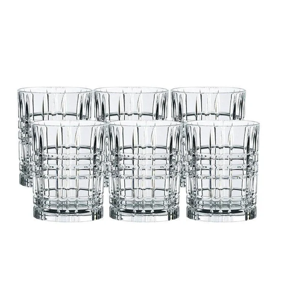 Highland Square Tumblers 345ml, Set of 6