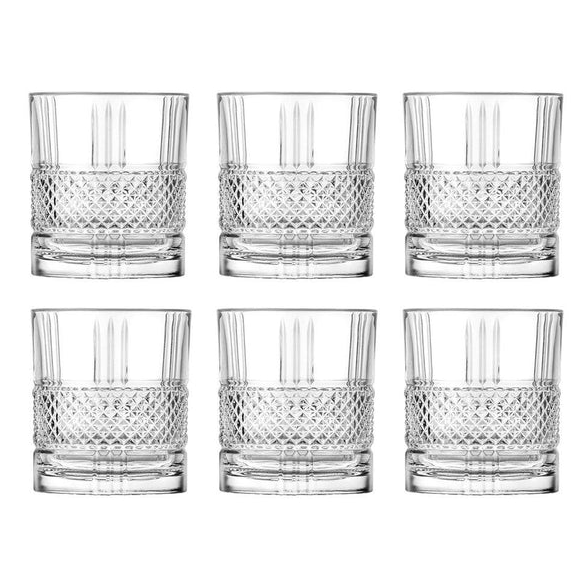 Brillante DOF Tumblers 340ml, Set of 6