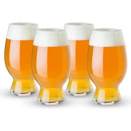 American Wheat Beer Glasses 750ml, Set of 4
