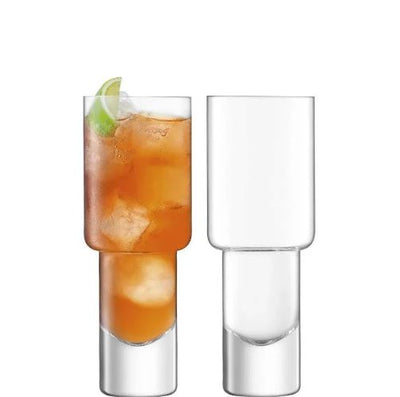 LSA - Vodka Mixer Crystal Glass - Set Of 2 - Made In Poland