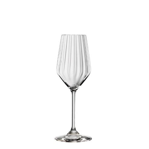 Lifestyle CRYSTAL FLUTE GLASS - SET OF 4 - MADE IN GERMANY