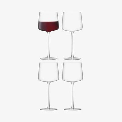 Metropolitan Red Wine Glasses 400ml, Set of 4