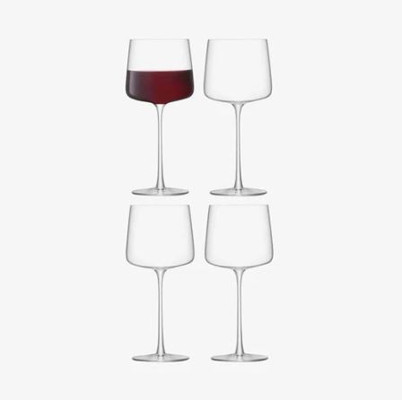 Metropolitan Red Wine Glasses 400ml, Set of 4