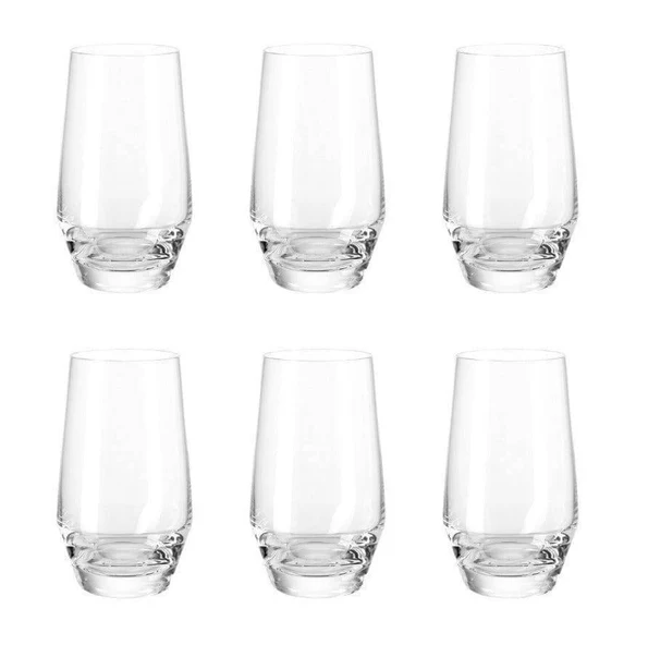 Puccini Long Drink Tumblers, Set of 6