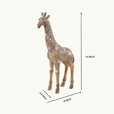 Giraffe Grandeur: Tribal Majesty