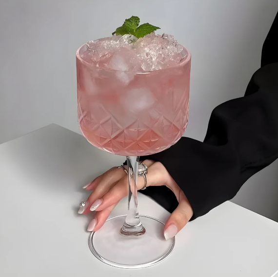 Leafy Gin Glass - Set Of 4