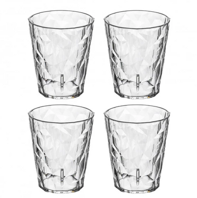 Club No. 1 SuperGlas Tumblers 250ml, Set of 4