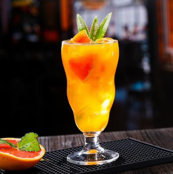 Hurricane Pina Colada Cocktail Glass - 450 ml