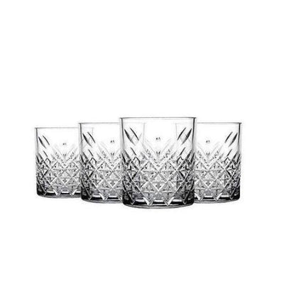 Timeless Whiskey Tumblers 345ml, Set of 4