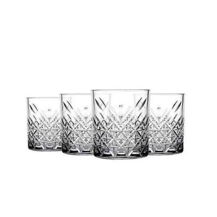Timeless Whiskey Tumblers 345ml, Set of 4