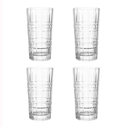 Spiritii Large Long Drink Tumblers 400ml, Set of 4