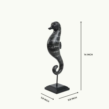 Tribal Tide: African Sea Horse Decor