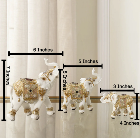 Glorious Elephant Home Decoration Showpiece