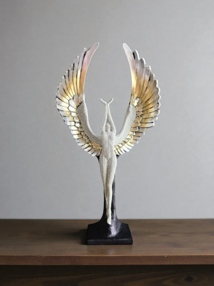 Glittering Lady Ready to Fly