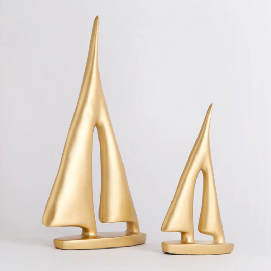 Icon Gold flair sailboat