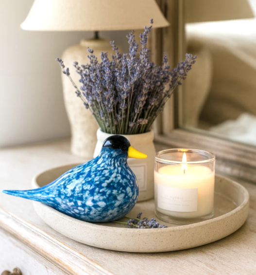 Glass Bird Figurines - Sky Dancer