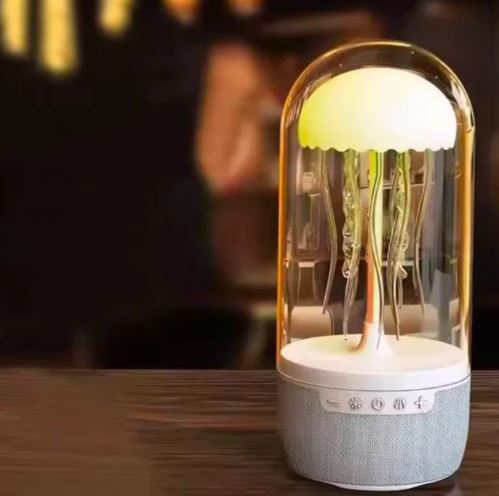 Jellyfish led bluetooth night speaker