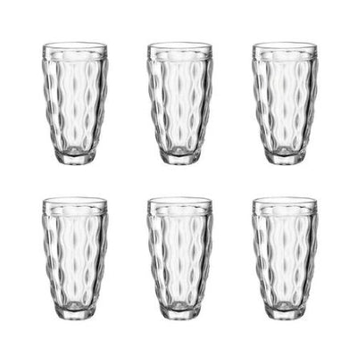 Brindisi Long Drink Glasses 370ml, Set of 6