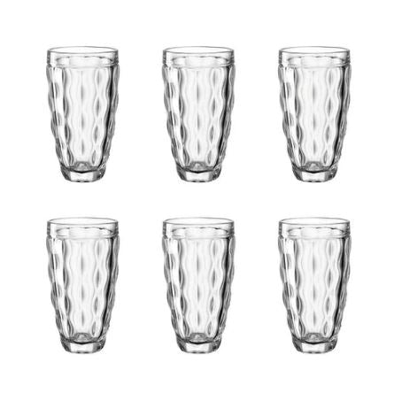 Brindisi Long Drink Glasses 370ml, Set of 6