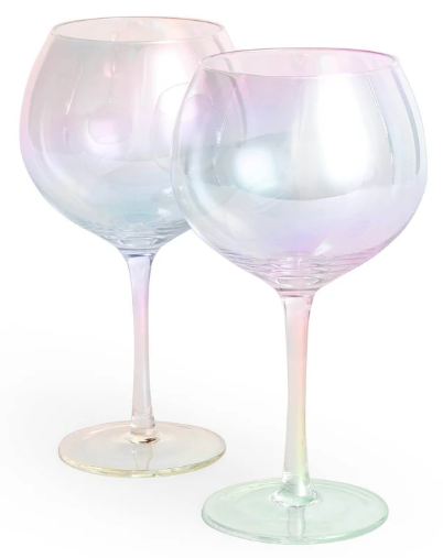 Iridescent Cocktail Gin Glass