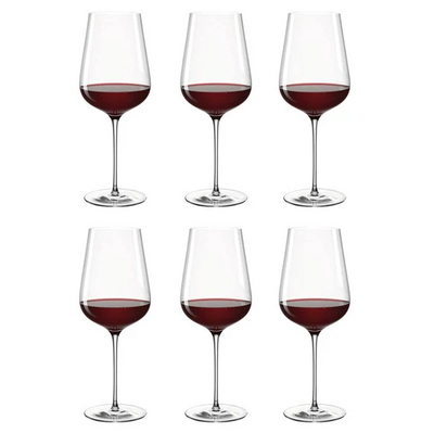 Brunelli Red Wine Glasses 740ml, Set of 6