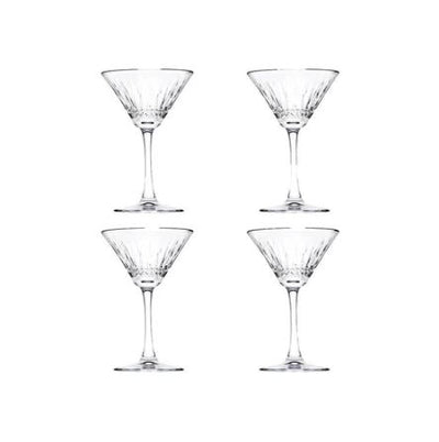 Elysia Martini Glasses 220ml, Set of 4