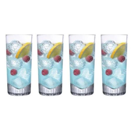 Caldera Highball Glasses 450ml, Set of 4