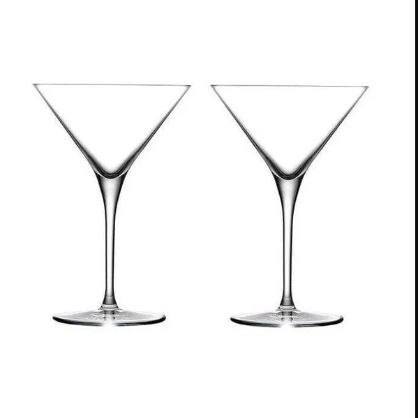 Vintage Martini Glasses 290ml, Set of 2
