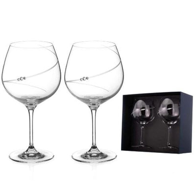 Silhouette Gin Glasses – Set of 2 in a Premium Gift Box - Made in United Kingdom