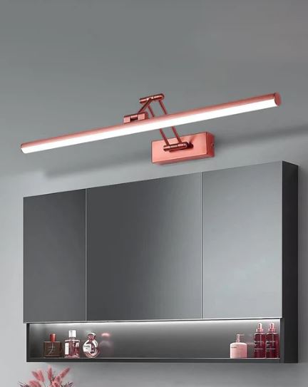 Cabinet Mirror Wall Light - Rose Gold
