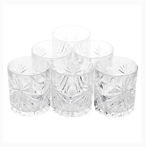 Crystal Oasis Short Tumblers 320ml, Set of 6