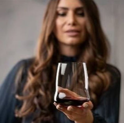 Riedel Stemless Wings Cabernet Sauvignon CRYSTAL GLASS - SET OF 2 - MADE IN GERMANY