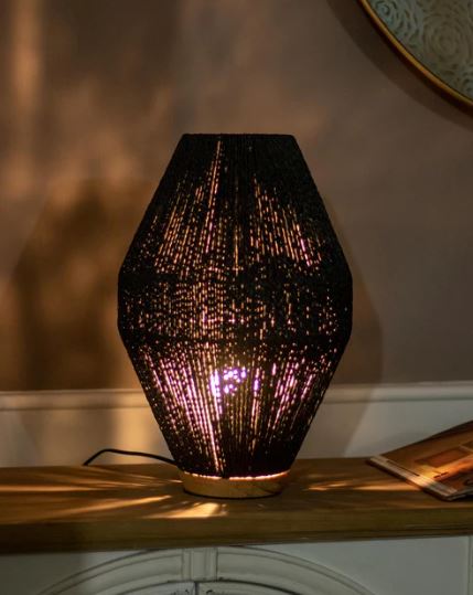 Cordulle Scandinavian Ambient Lamp - Black