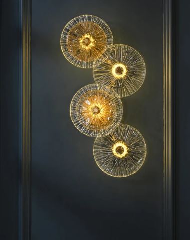Lotus Leaves LED Wall Sconce