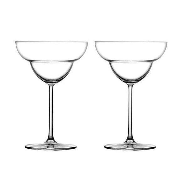 Vintage Margarita Glasses 400ml, Set of 2