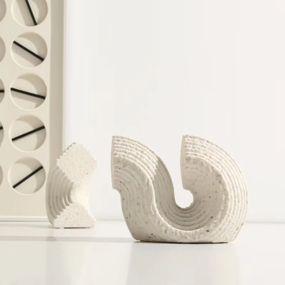 Elegant Marble Bookend Showpiece