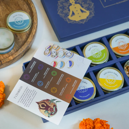7-Chakra Candle Set