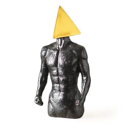 Geometric Marvel: MuscleCraft Accent