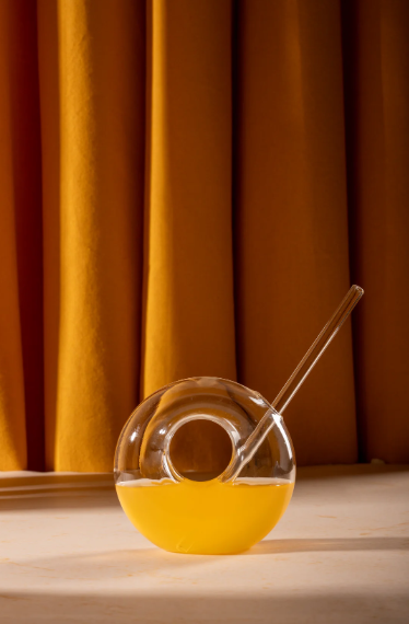 Hunar Donut Glass
