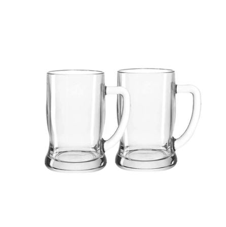 Taverna Beer Mugs 500ml, Set of 2