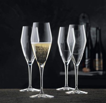 Vinova Champagne Glasses 280ml, Set of 4