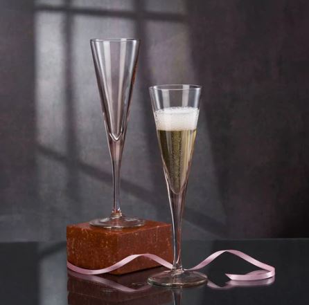 V-Line Champagne Flutes 150ml, Set of 6