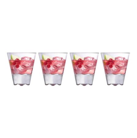 Glazz Stackable Glasses 300ml, Set of 4