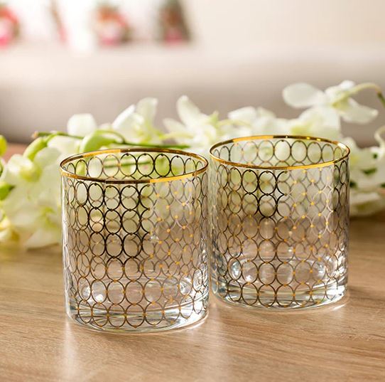 Golden Circle Whiskey Glass (Set of 6)